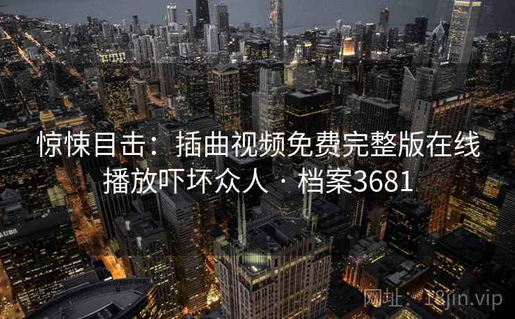 惊悚目击：插曲视频免费完整版在线播放吓坏众人 · 档案3681